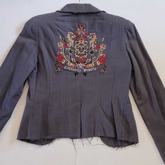 Vintage Embroidered blazer - Picture 6 of 9